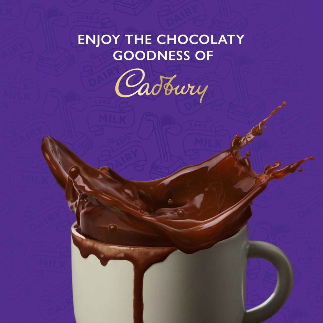 Cadbury Original Drinking Hot Chocolate, 500g