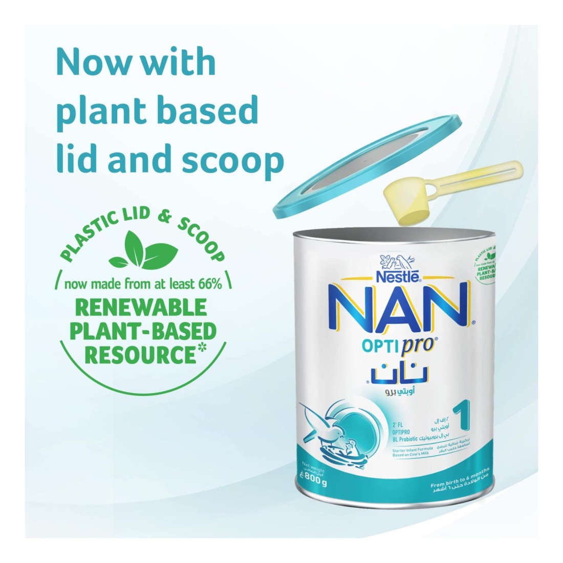 Nestle NAN Optipro 1 Starter Infant Formula Up To 6 Months 800g