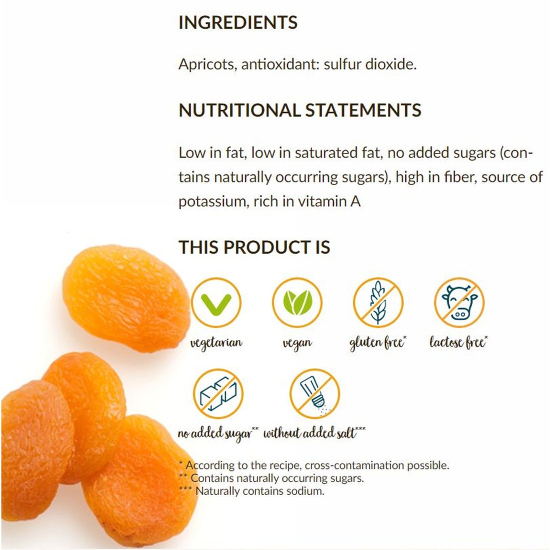 Seeberger Apricots, 200g