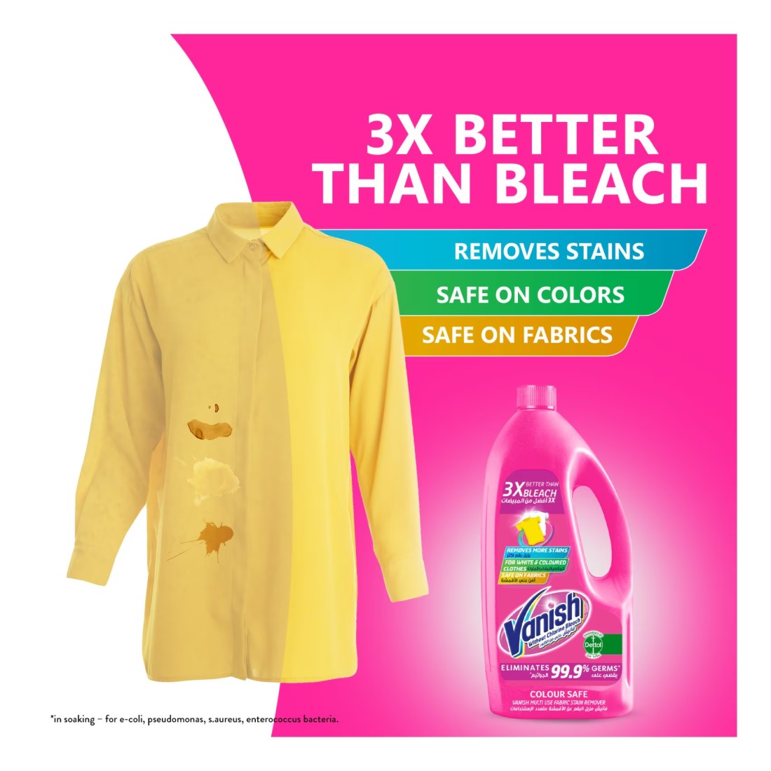Vanish Multi Use Fabric Stain Remover 500ml