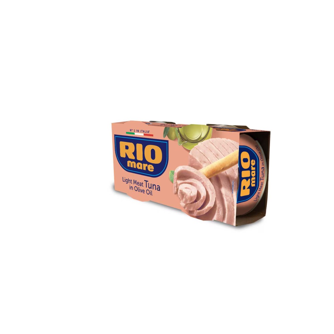 Rio Mare Light Meat Tuna in Olive Oil, 160g Pack of 2