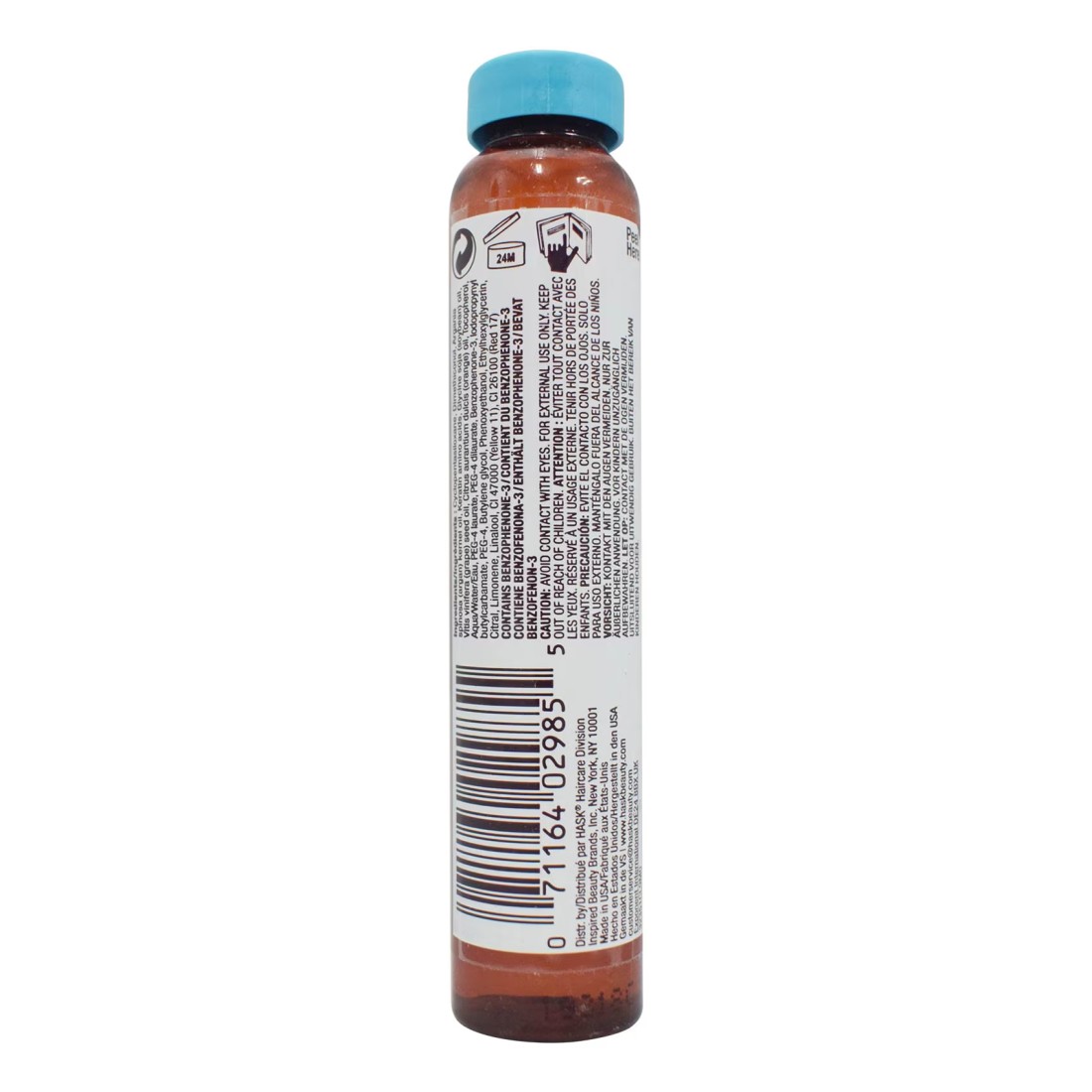 Hask Argan Oil Healing Shine Hair Treatment Brown 18ml
