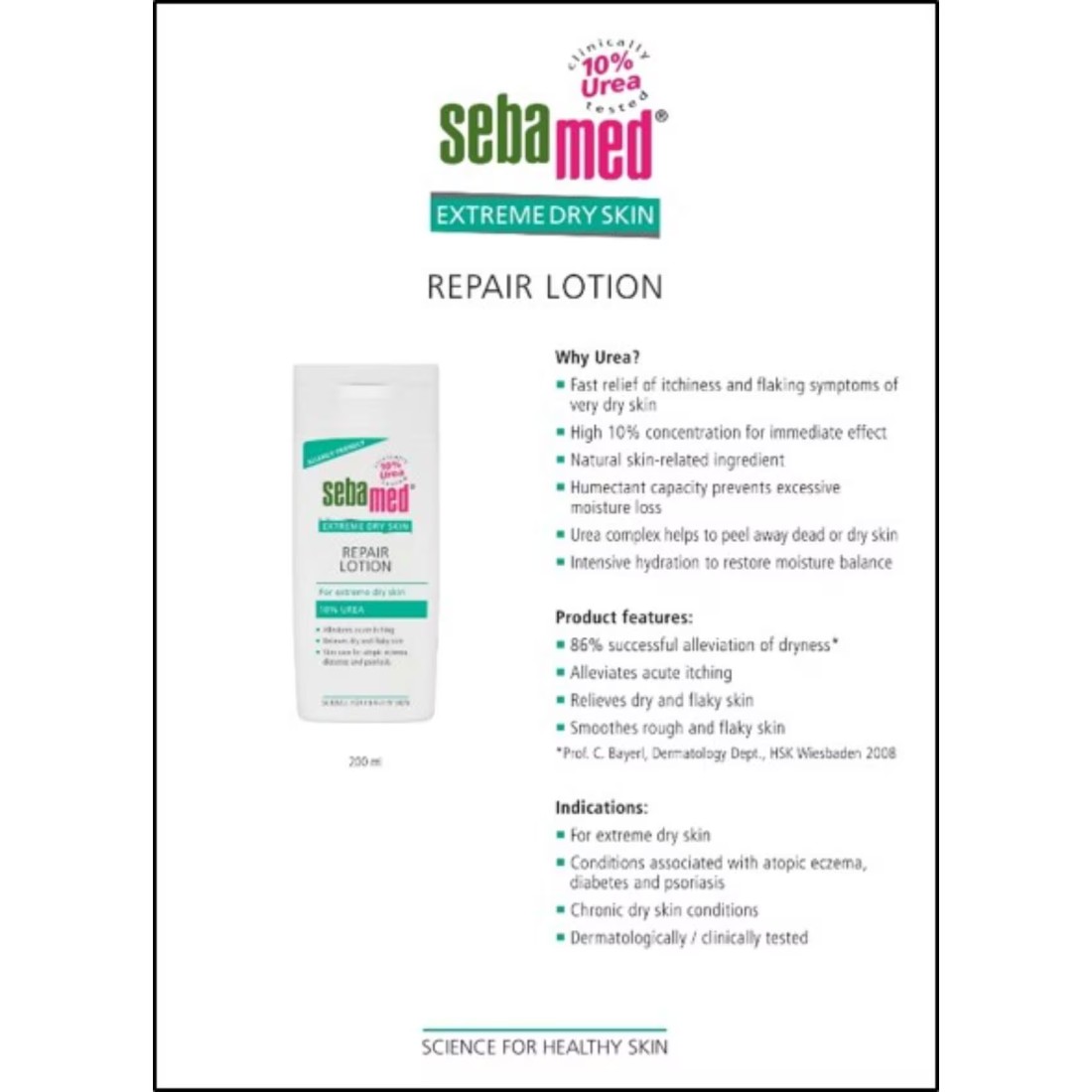Sebamed Extreme Dry Skin Repair Lotion 200ml
