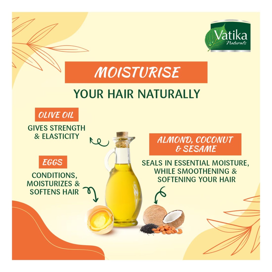 Dabur Vatika Naturals Hair Mayonnaise Extreme Moisturizing 500ml