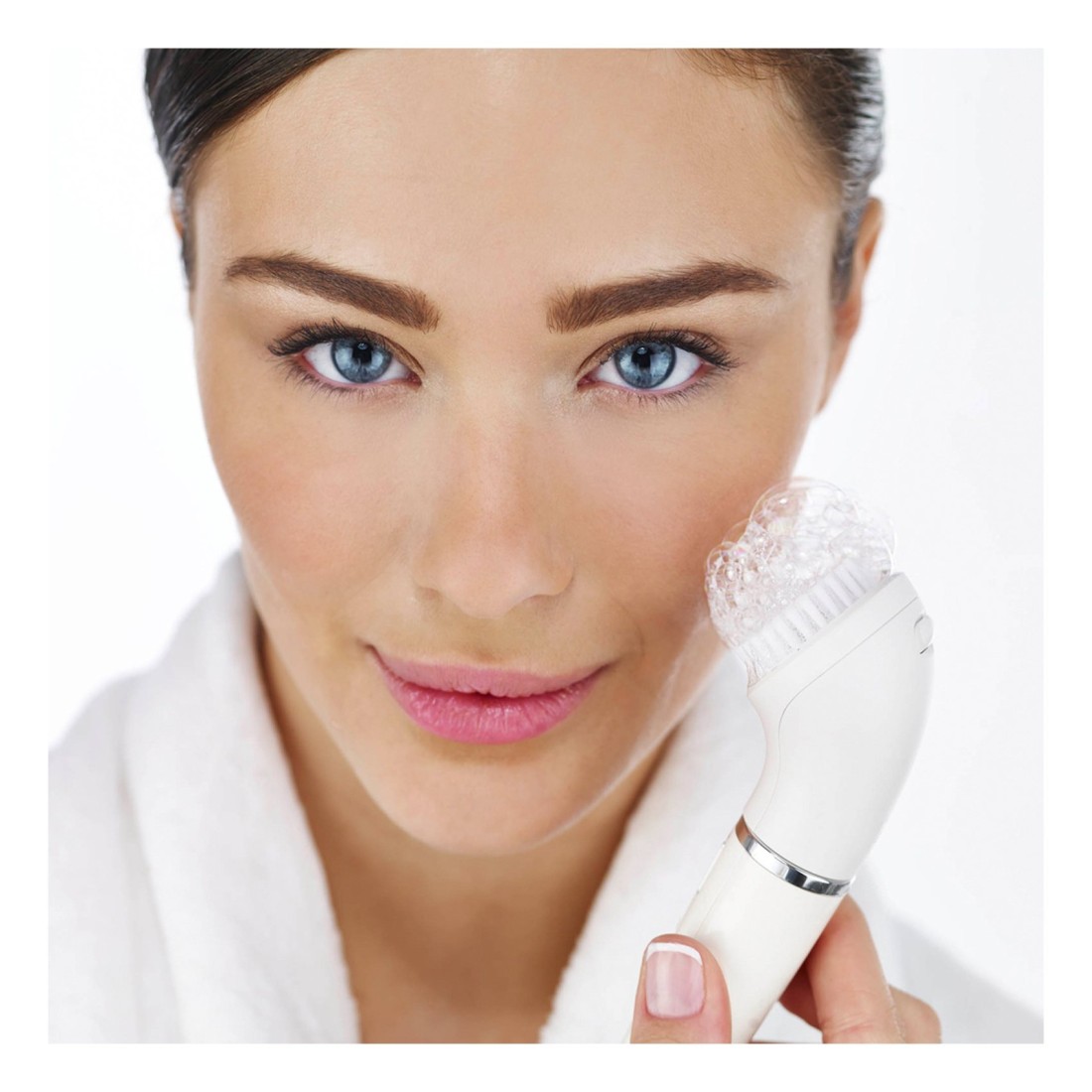 Braun 4 Replacement Brush Head For Braun Face Devices SE80M White