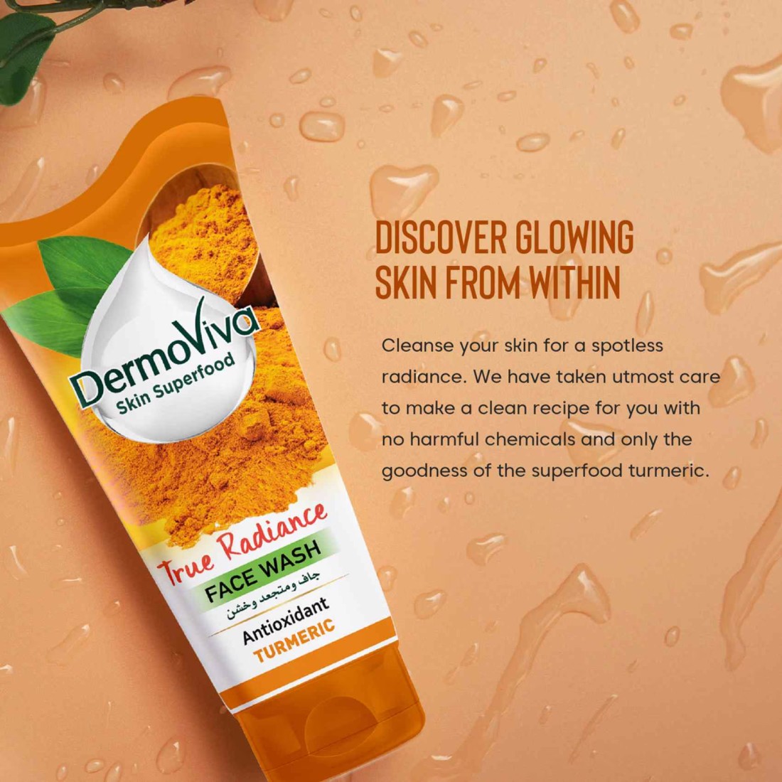 Dermoviva Face Wash Turmeric 150ml