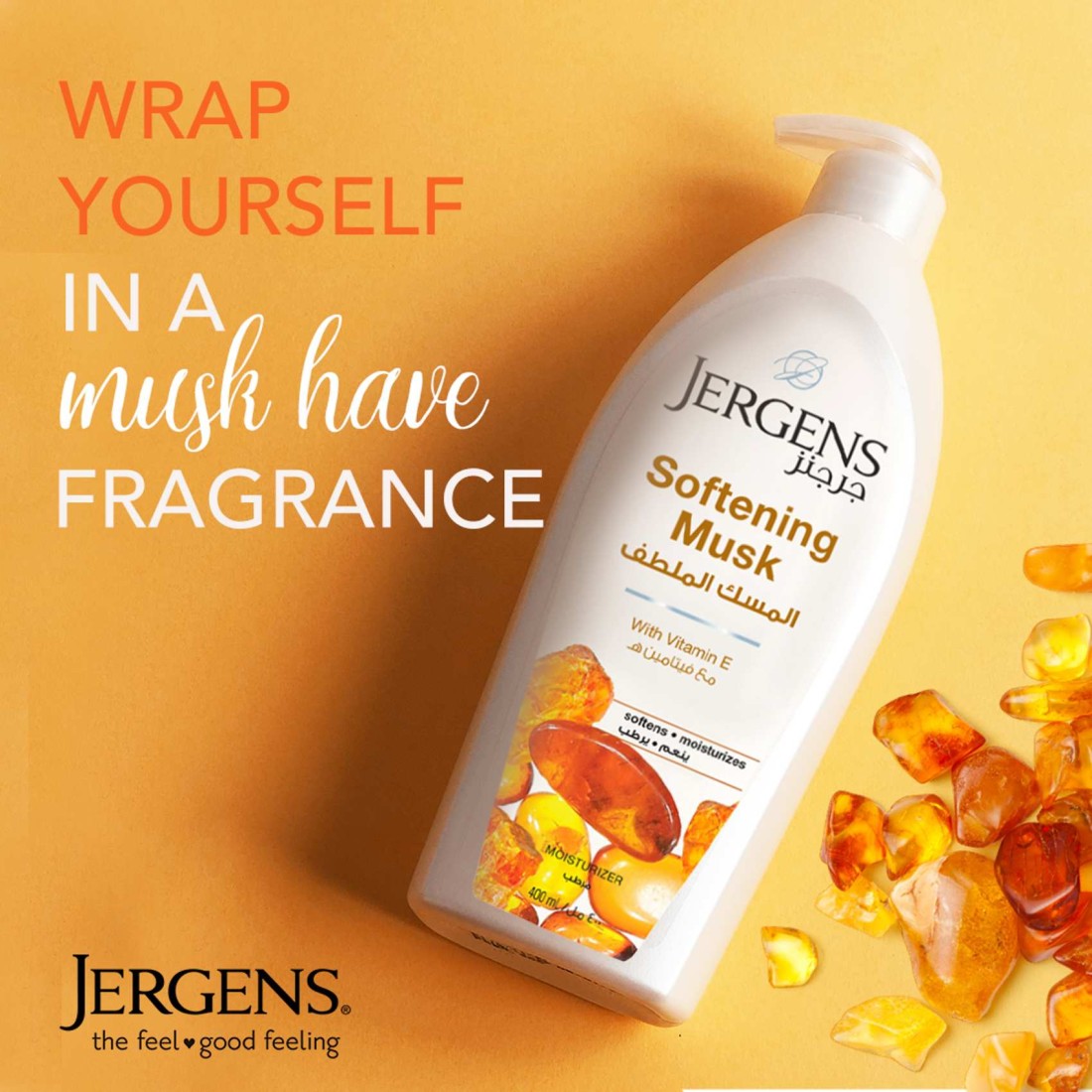 Jergens Softening Musk Moisturizer 200ml