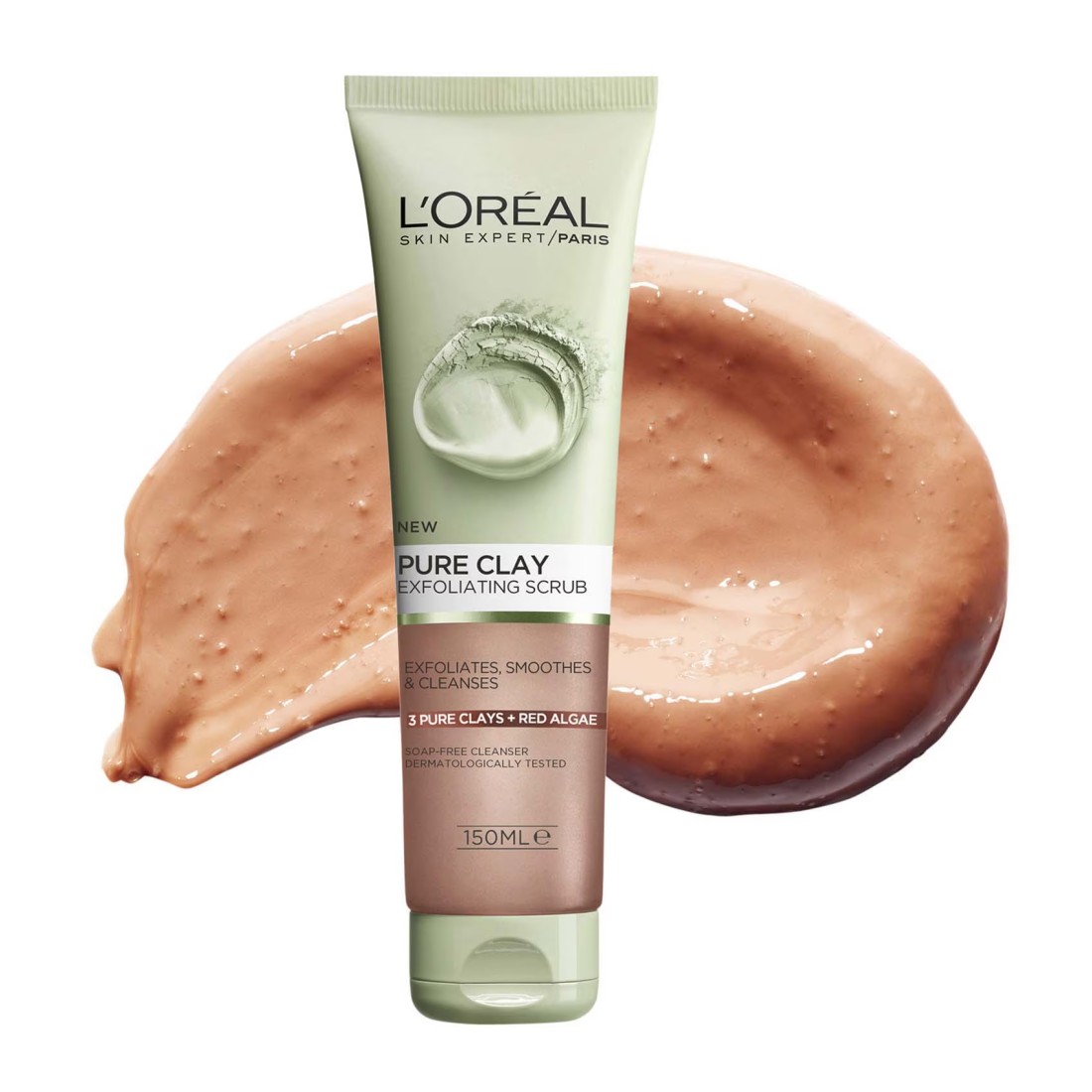 L&#39;Oreal Paris Pure Clay Red Face Cleanser Red 150ml