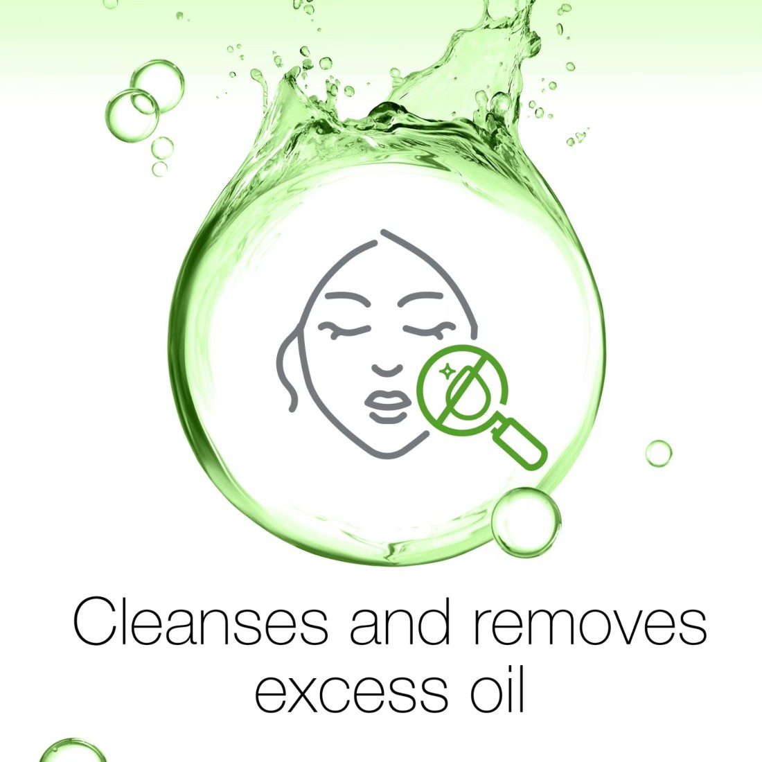 Neutrogena Oil Balancing Facial Wash Lime For Oily Skin, Oil-Free 200ml