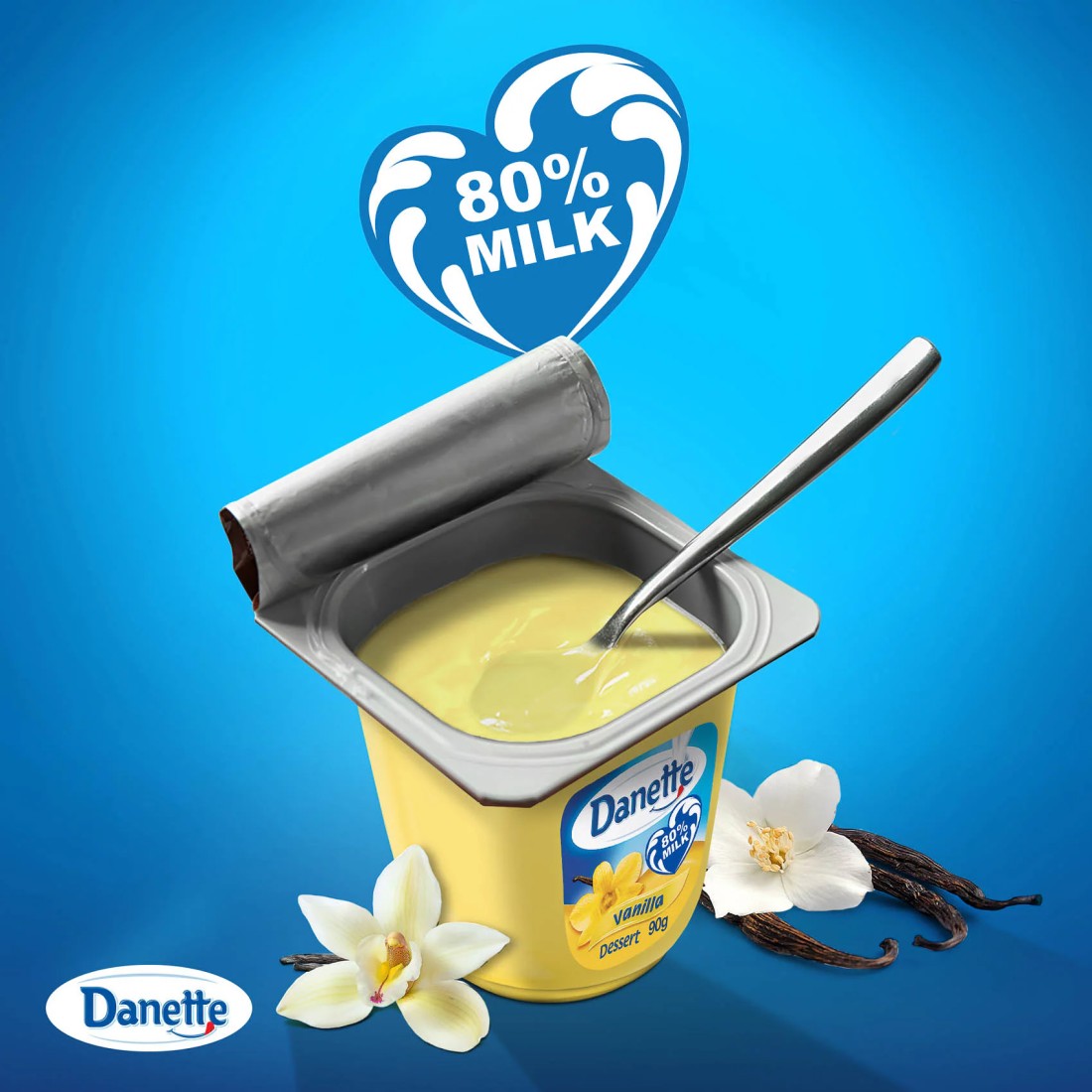 Danette Dessert Vanilla Flavour 90g