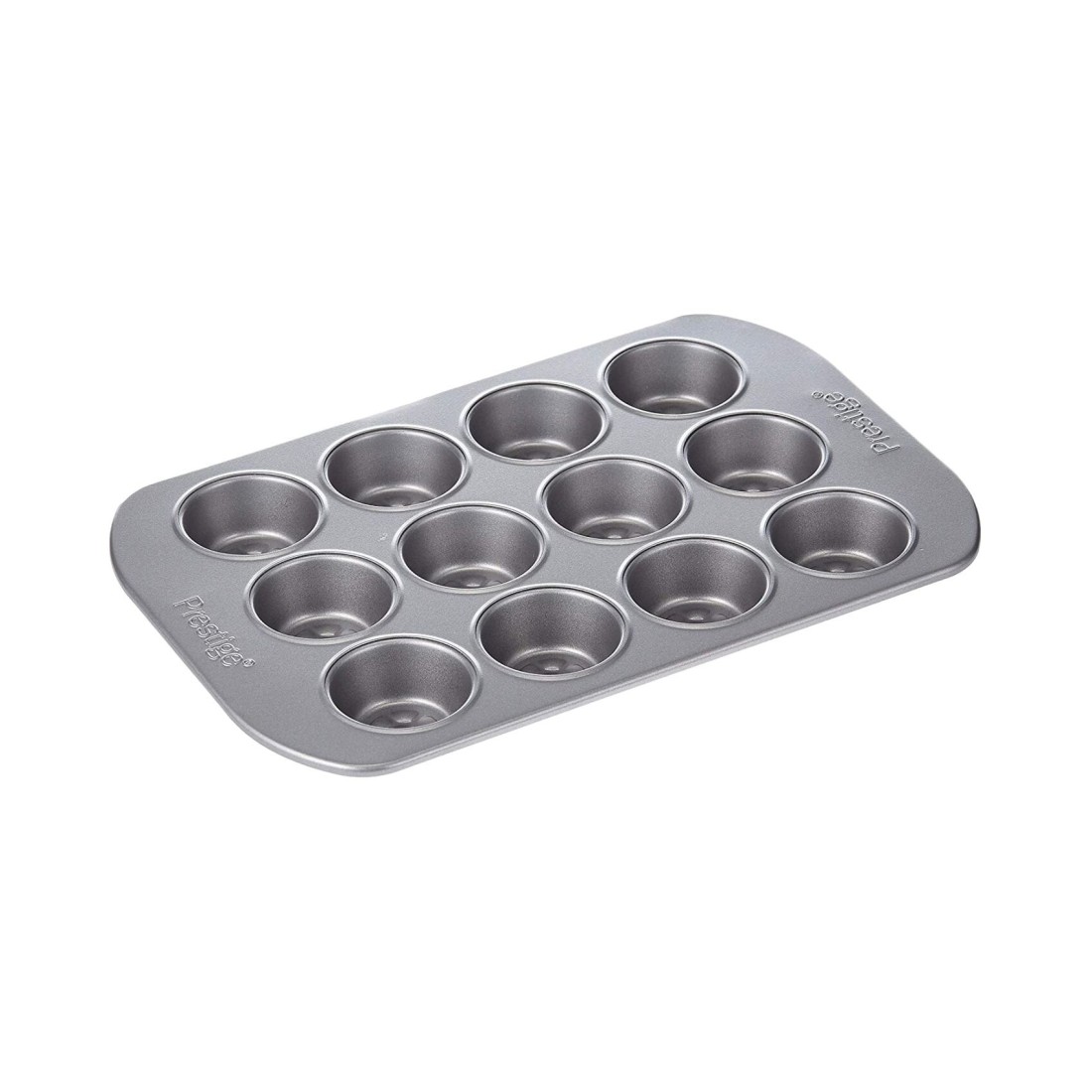 Prestige BakeMaster 2 Plus Mini 12 Cup Muffin Pan Grey
