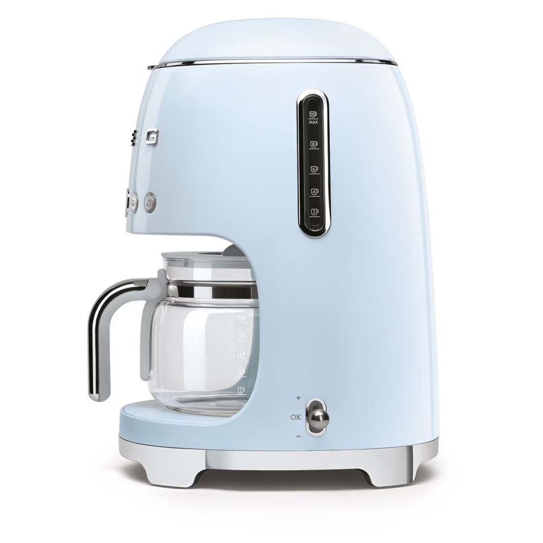 Smeg 50&#39;s Style Drip Filter Coffee Machine DCF02PBUK Blue 1050W