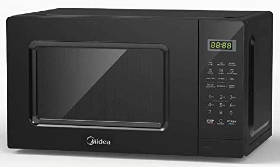 Midea Microwave EM721BK 20Ltr Solo Microwave, Digital Control, Power 700W, Black Color, 1 year Warranty