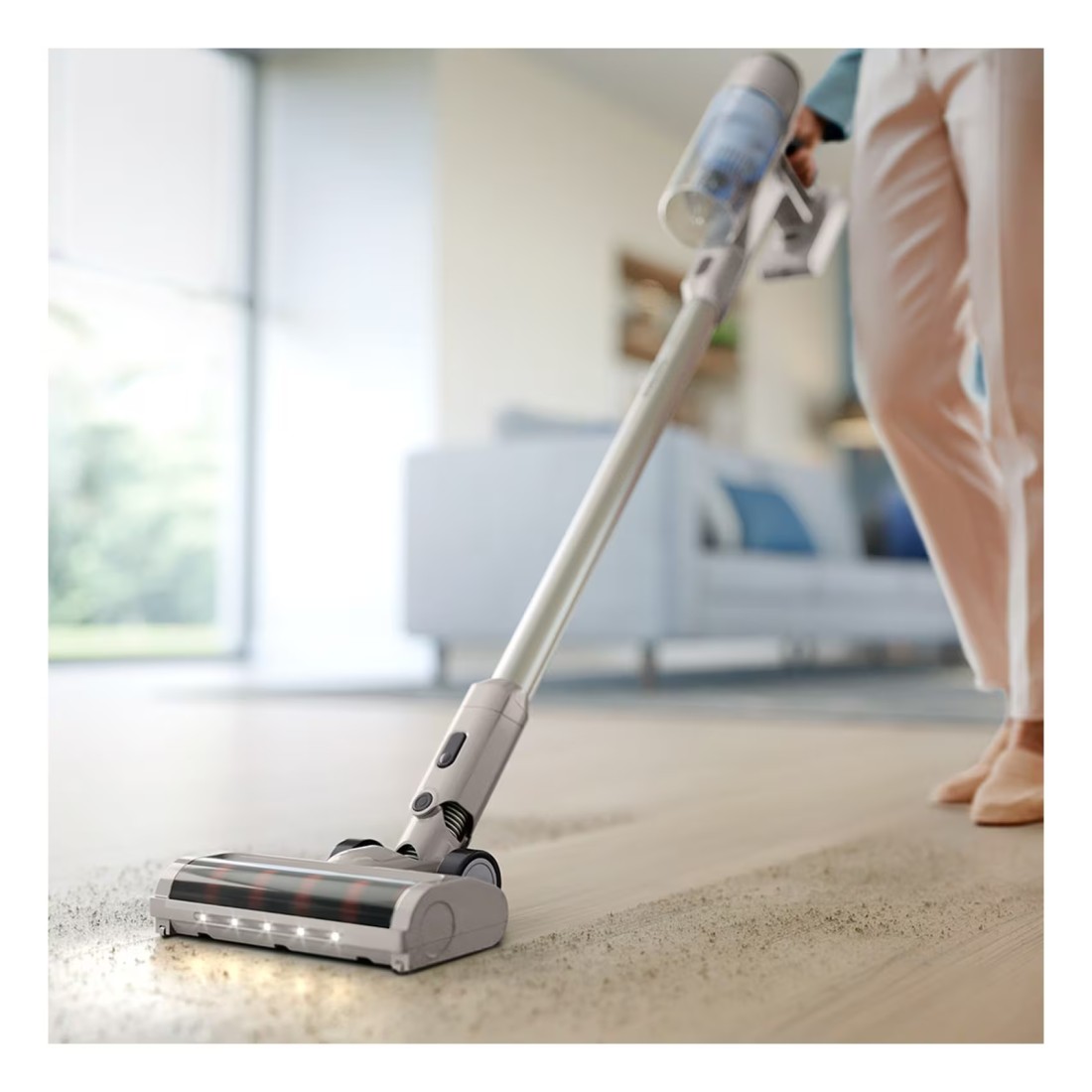 Philips 2000 Series Upright Cordless Stick Vacuum Cleaner XC2011/61 Cotton Blue