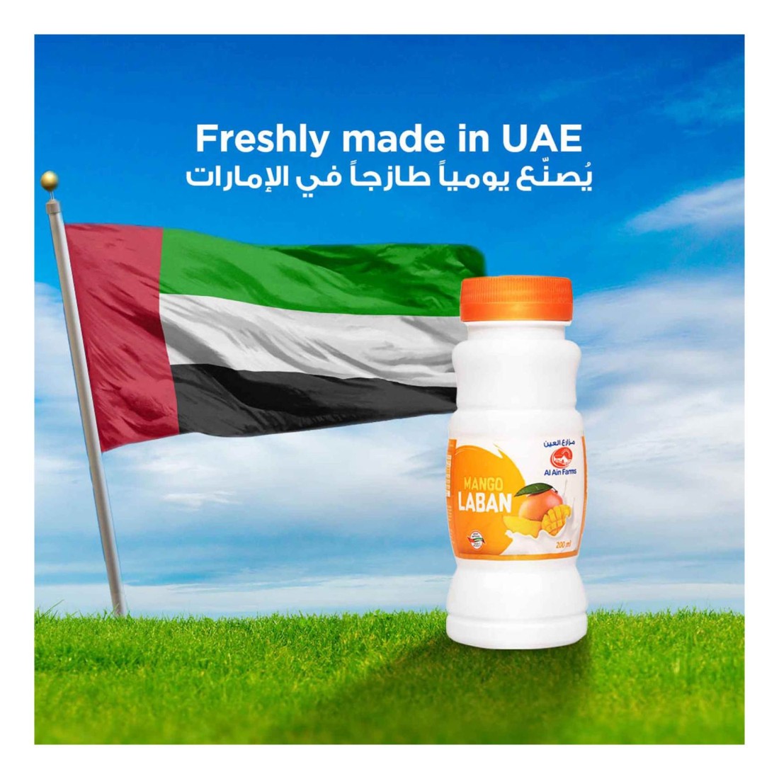 Al Ain Mango Flavored Laban 200ml