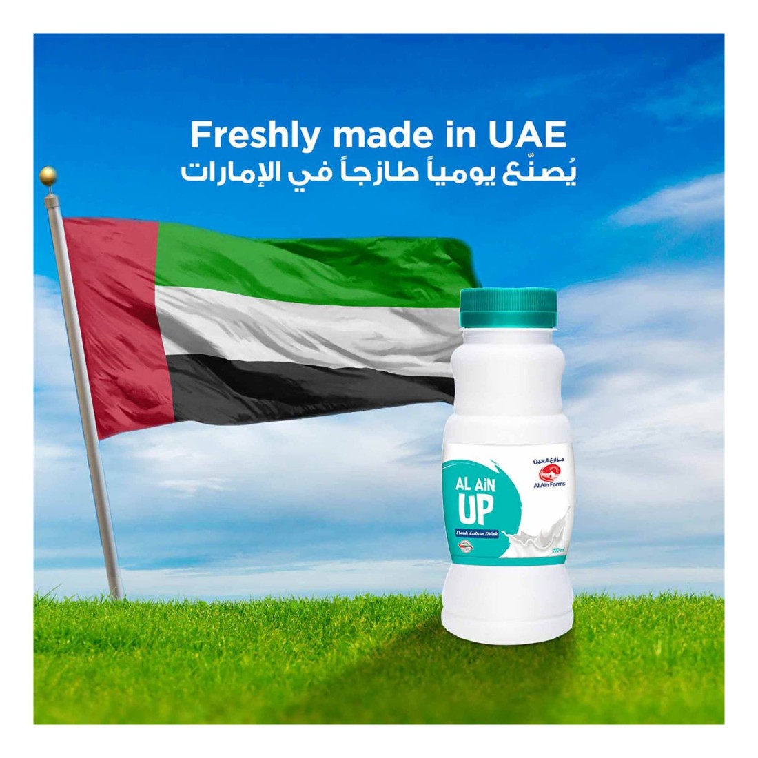 العين مشروب لبن أب طازج كامل الدسم 200 ملل