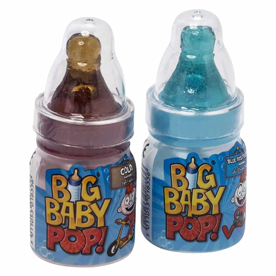 Bazooka Big Baby Pop! Candy 32g Pack of 12 Assorted