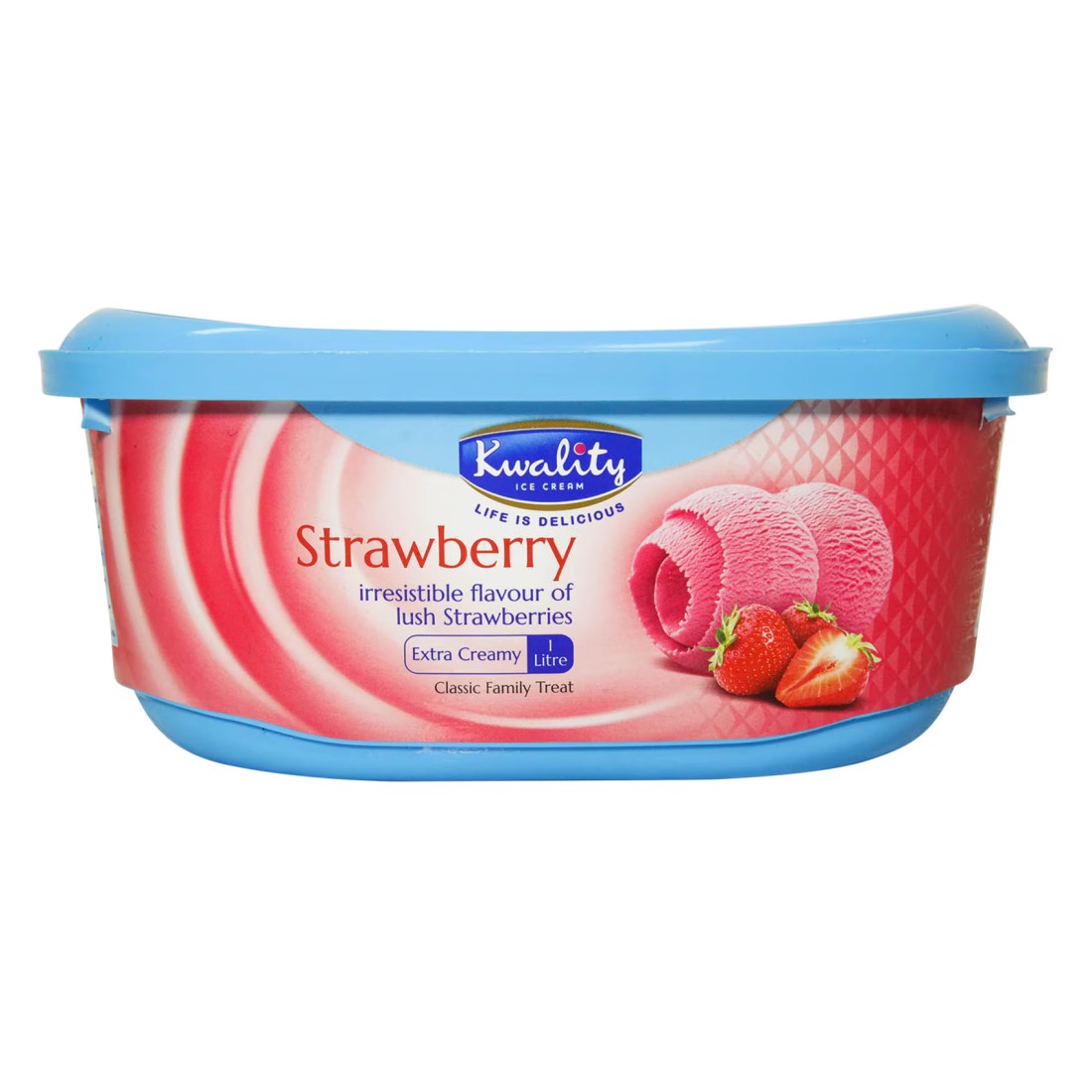 Kwality Ice Cream Strawberry 1L