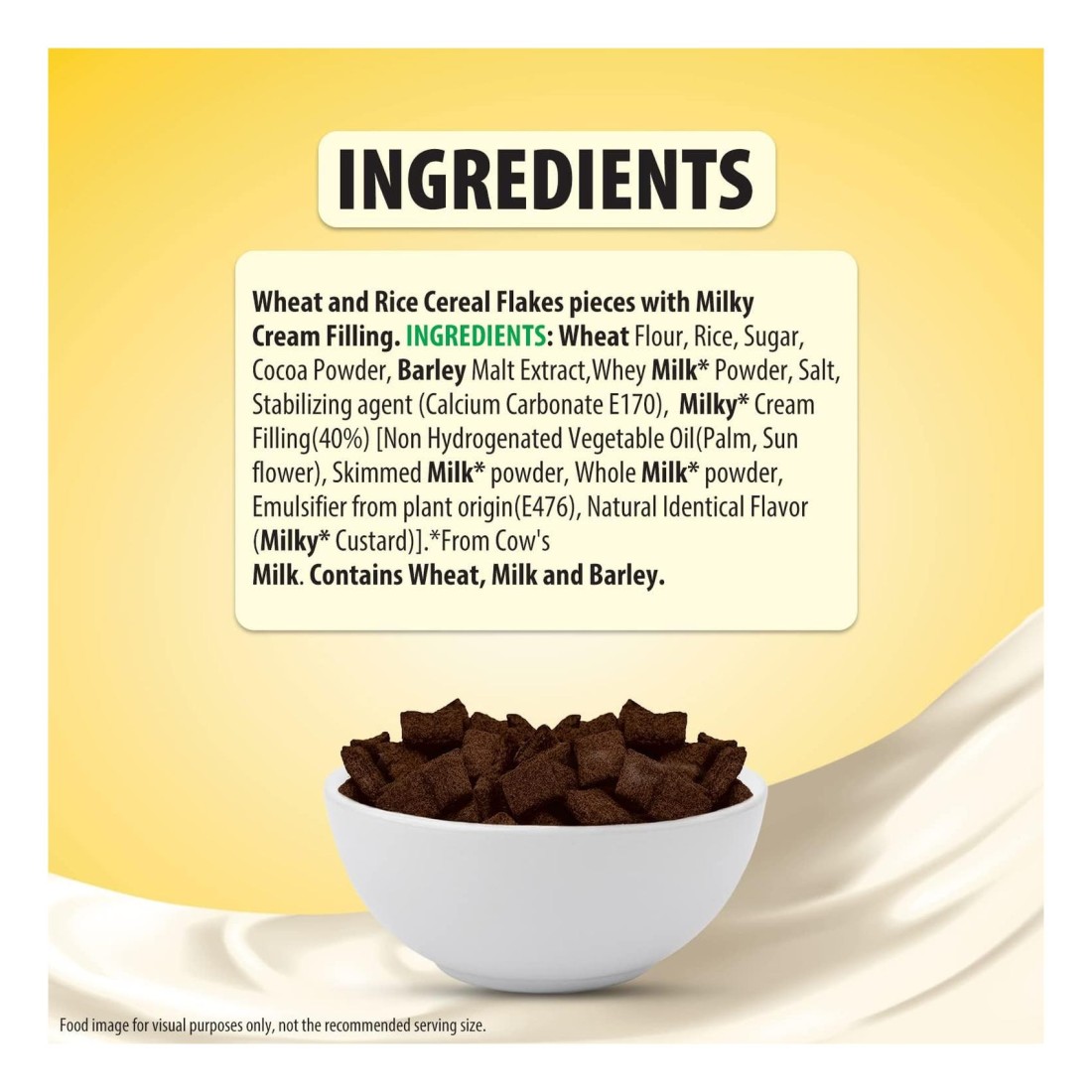 Kellogg&#39;s Coco Pops Fills Crunchy Chocolate Pillows with Milk Cream Bar, 350g