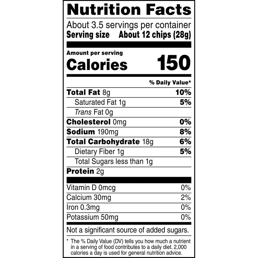 Doritos Cool Ranch Flavoured Tortilla Chips, 92.1g