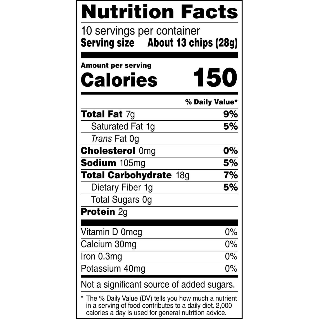 Tostitos Crispy Round Original Tortilla Chips, 283.5g