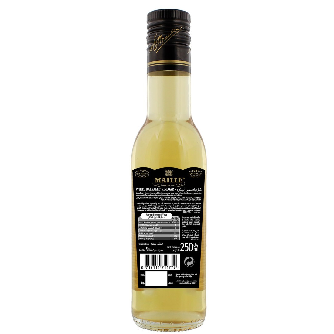 Maille Balsamic Vinegar 250ml