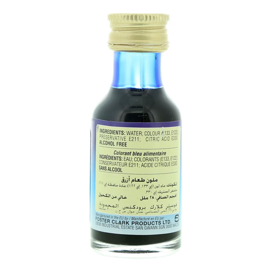 Foster Clark&#39;s Blue Food Colour, 28ml