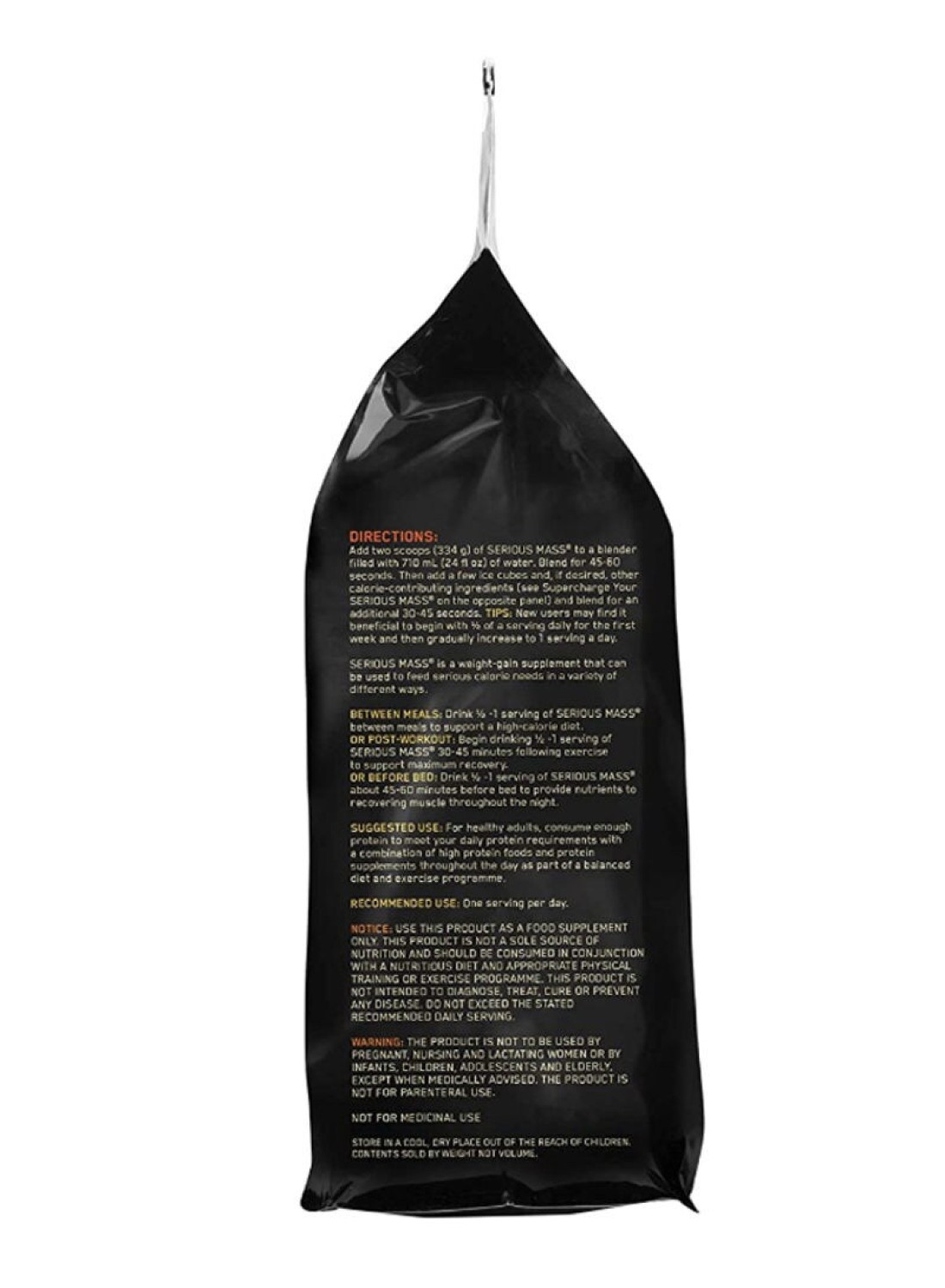 Optimum Nutrition Serious Mass High Protein - Vanilla - 5.45 Kg