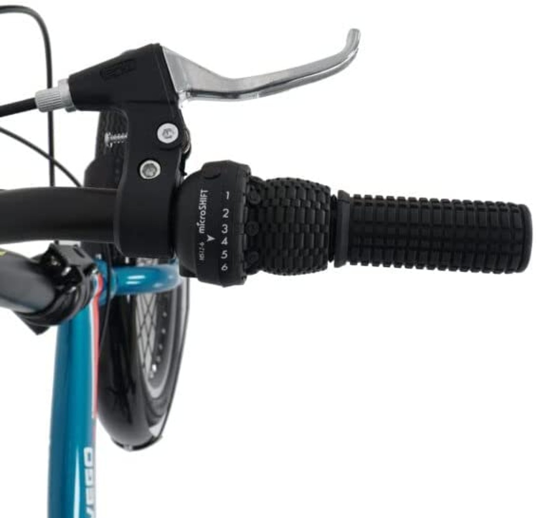 Vego Fold Folding Bike 6 Speed 20 Inch, Blue