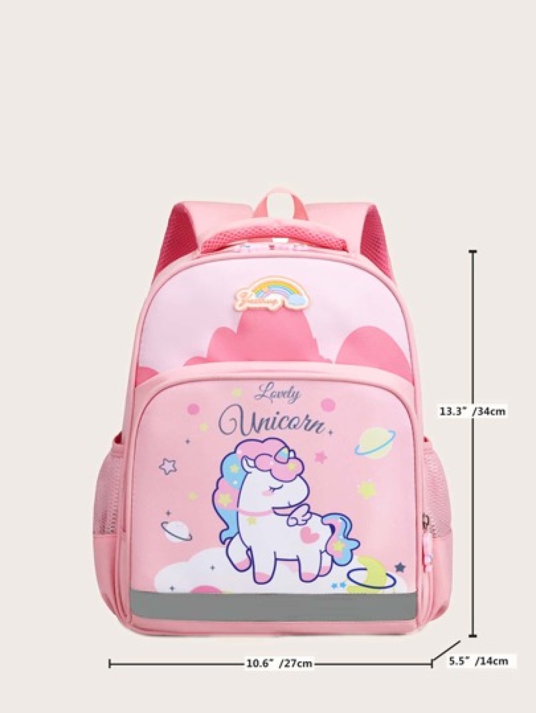 1 Cute Cartoon Style Backpack New Cute Unicorn Cartoon Children s Backpack Unicorn Design Shoulder Bag Girls School Bag Hundreds Of Casual College Style Backpack Super Cute Dinosaur Cartoon Print Nylo
