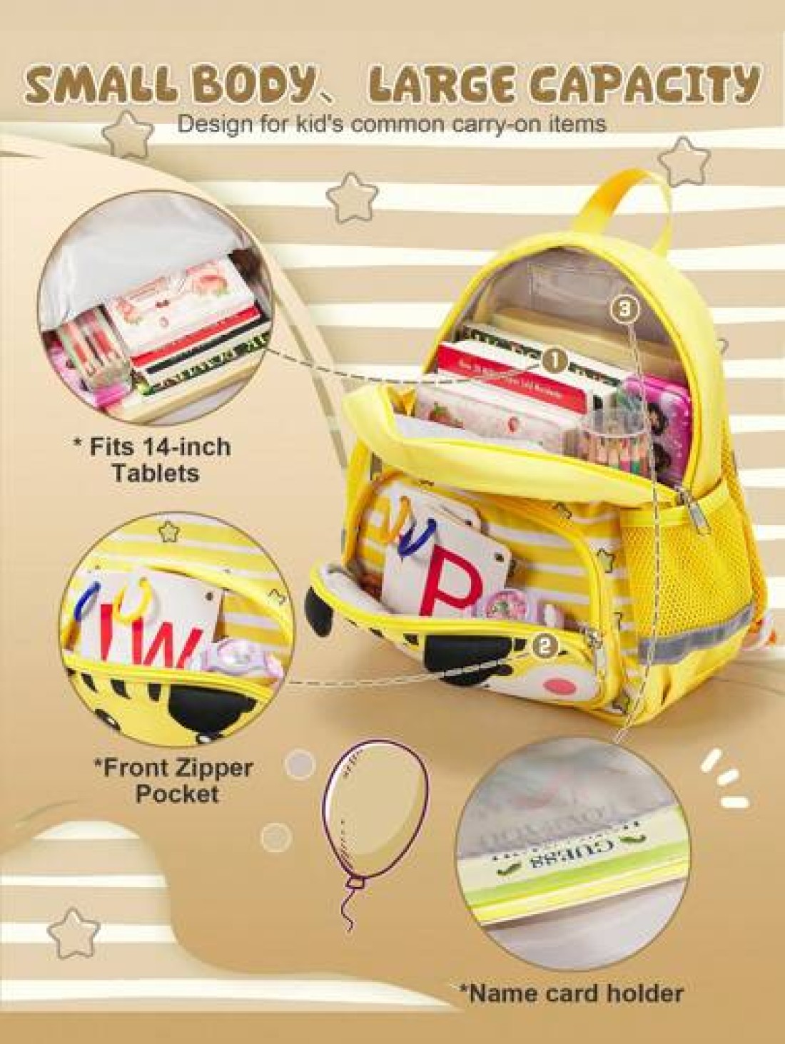 Children Backpack School Backpack Bookbag Schoolbag Kids Backpacks Kindergarten Backpacks Animal School Backpack With Adjustable Shoulder Strap Waterproof Travel Backpacks Daypack For For Commute Scho