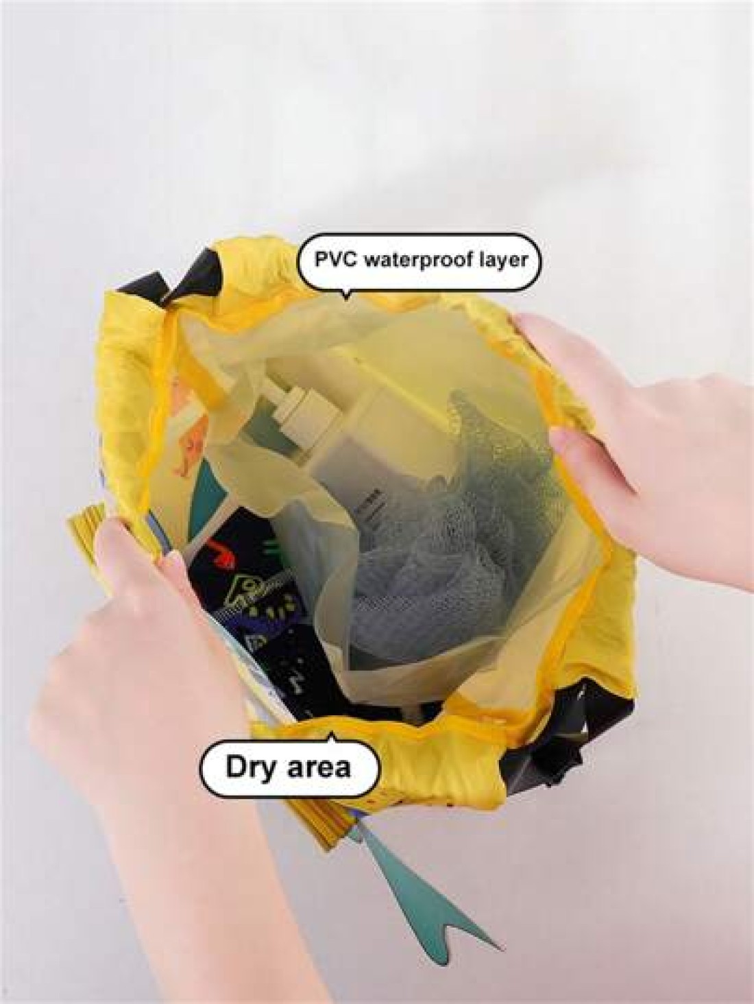 Waterproof Swimming Backpack With Dry And Wet Separation Ideal For Swimming Storage