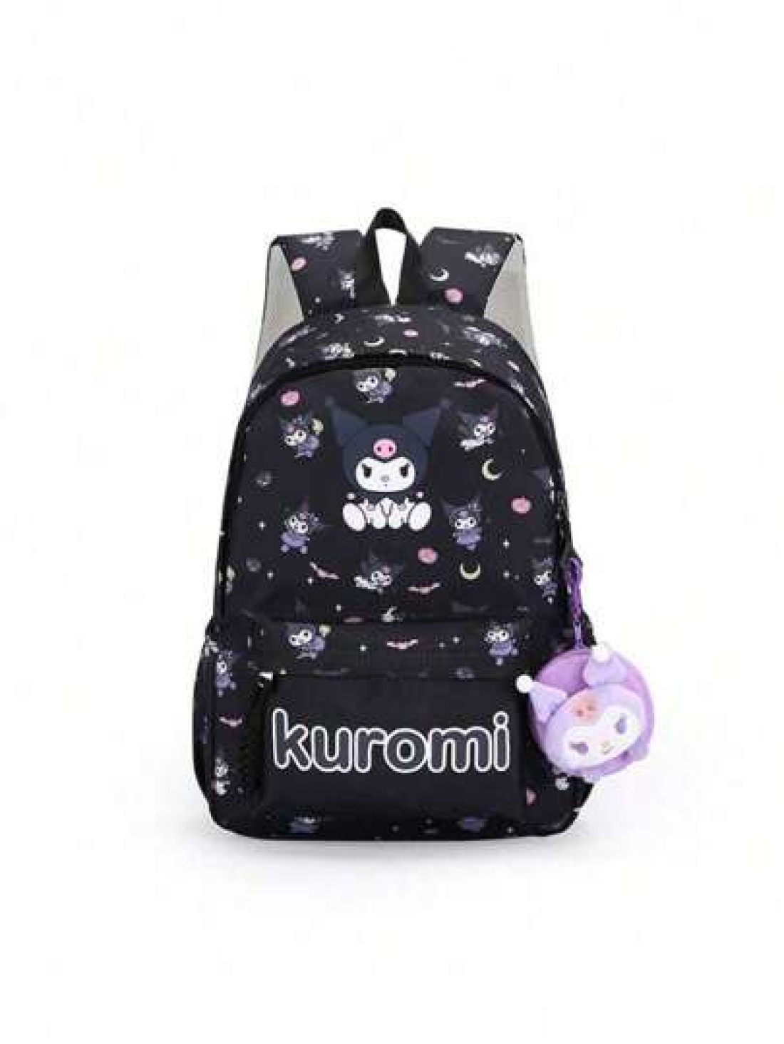 Sanrio 1pc Backpack Kawaii Stylish School Bag Girl s Colorblock Rucksack Large Capacity Foldable Outdoors Daypack