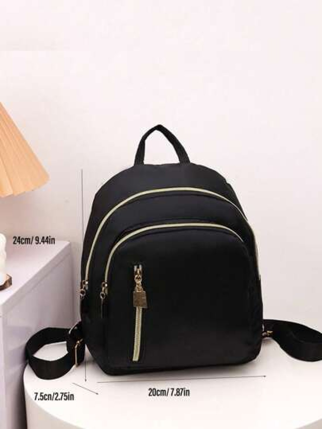 1pc Back To School Backpack Fashionable And Casual Backpack Large Capacity Suitable For Daily Schooling Very Suitable For Campus Classes Taking Pictures Birthday Gifts Suitable For Daily Shopping Shop
