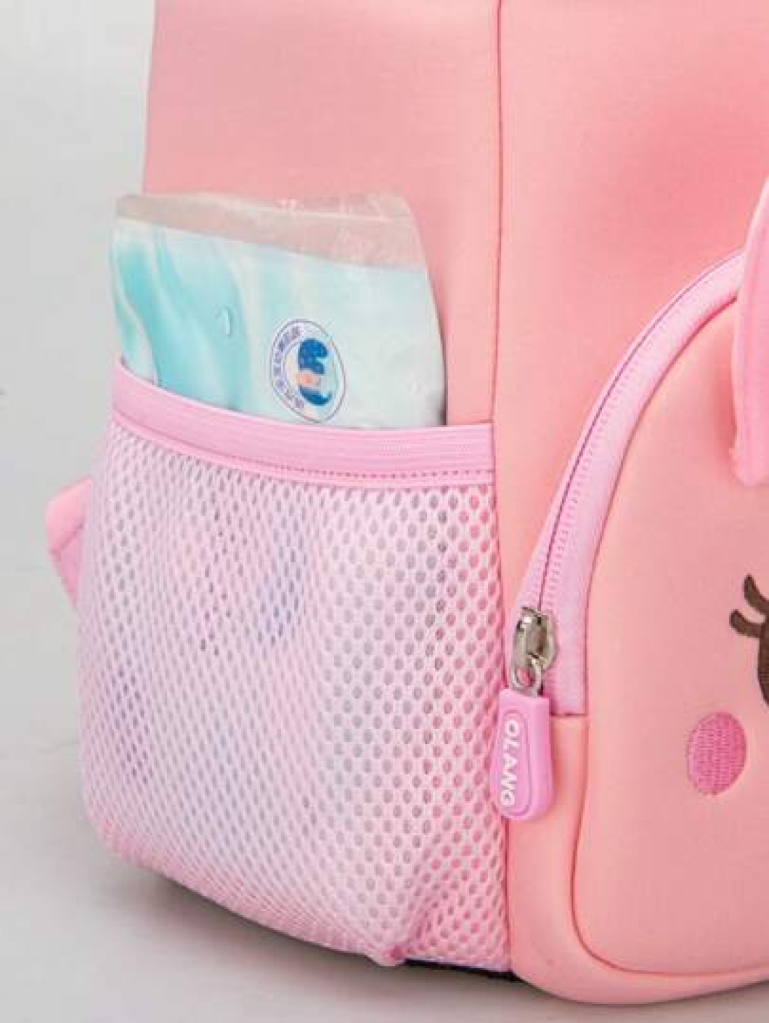 Cute Rabbit Cartoon Backpack For Girls Pink Mini School Bag