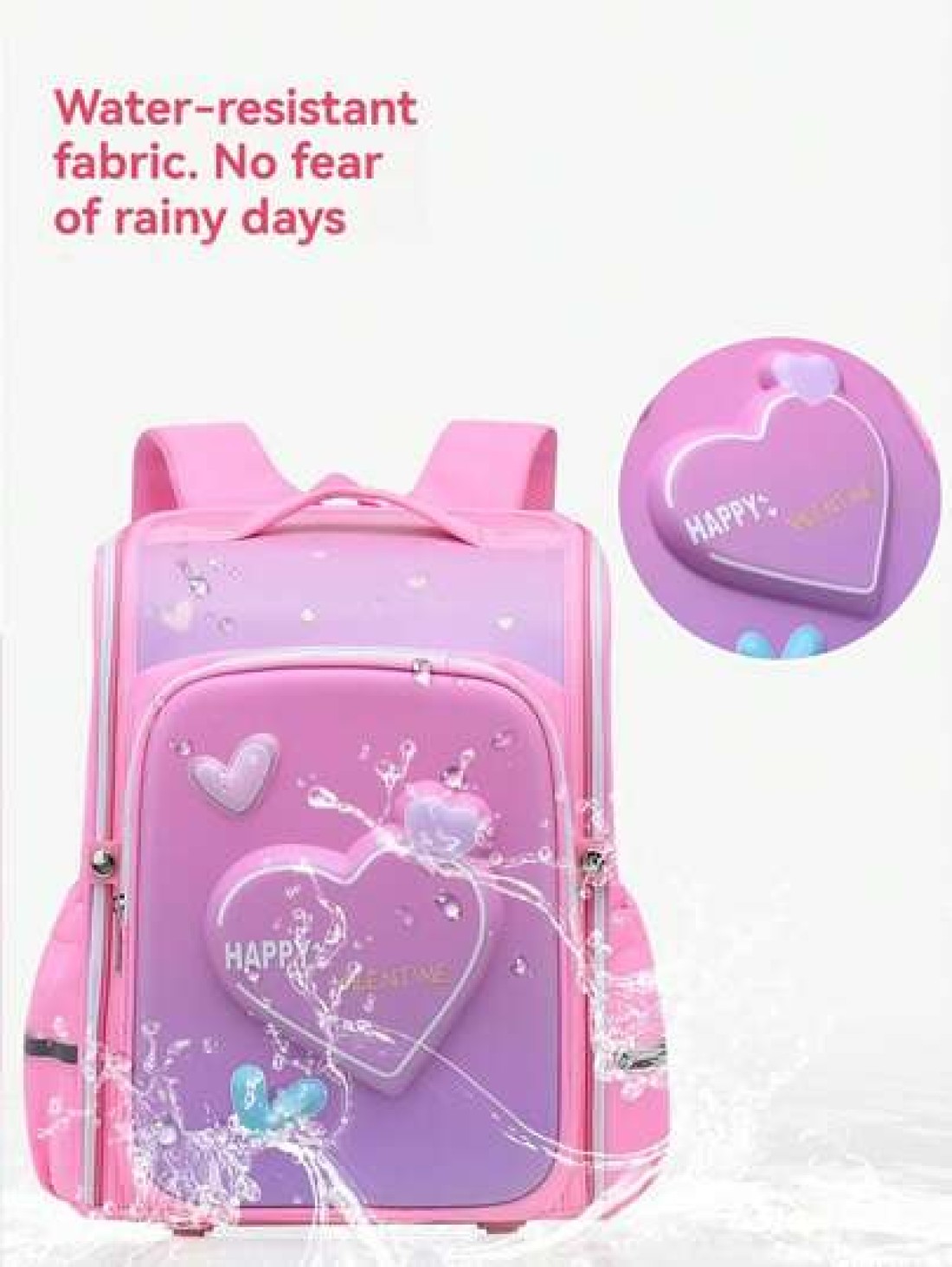 Elementary School Backpack For 1st To 6th Grade 6 12 Years Old Kids 3D Hard Shell Dual Shoulder Backpack Large Capacity Lightweight Casual Design For Boys And Girls