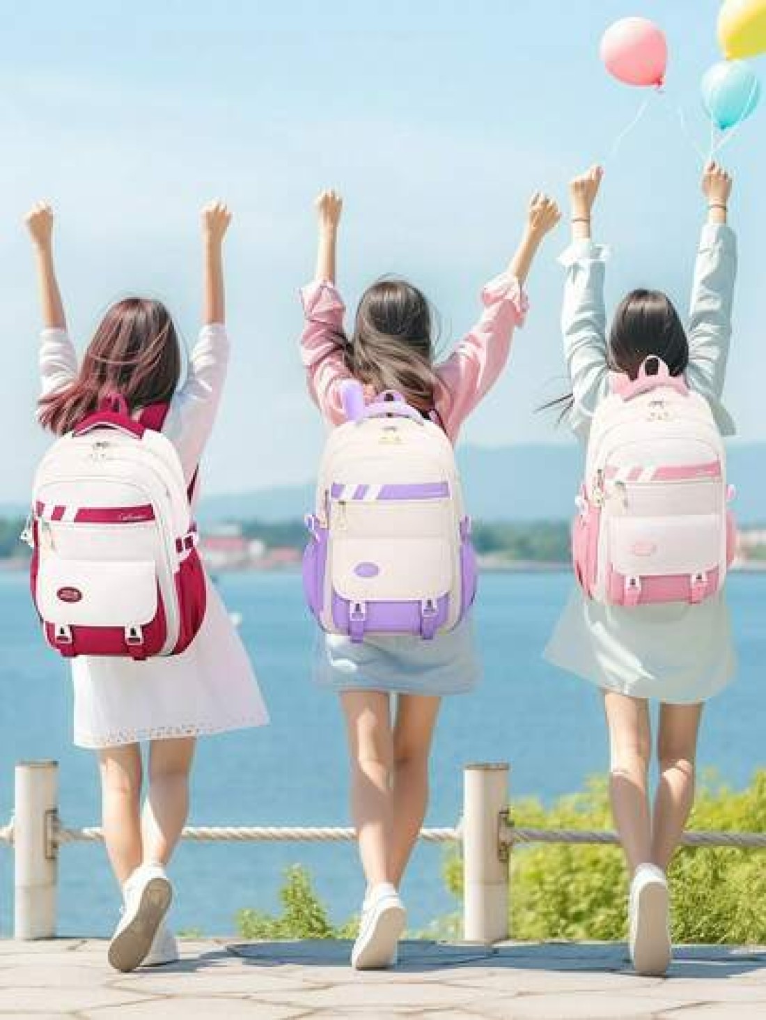 New Children s Schoolbag For Primary Students 6 12 Years Old Girls Shoulders Backpack 1 6 Grades Multi Color Cute Waterproof Lightweight Girls Large Capacity Children s Bag