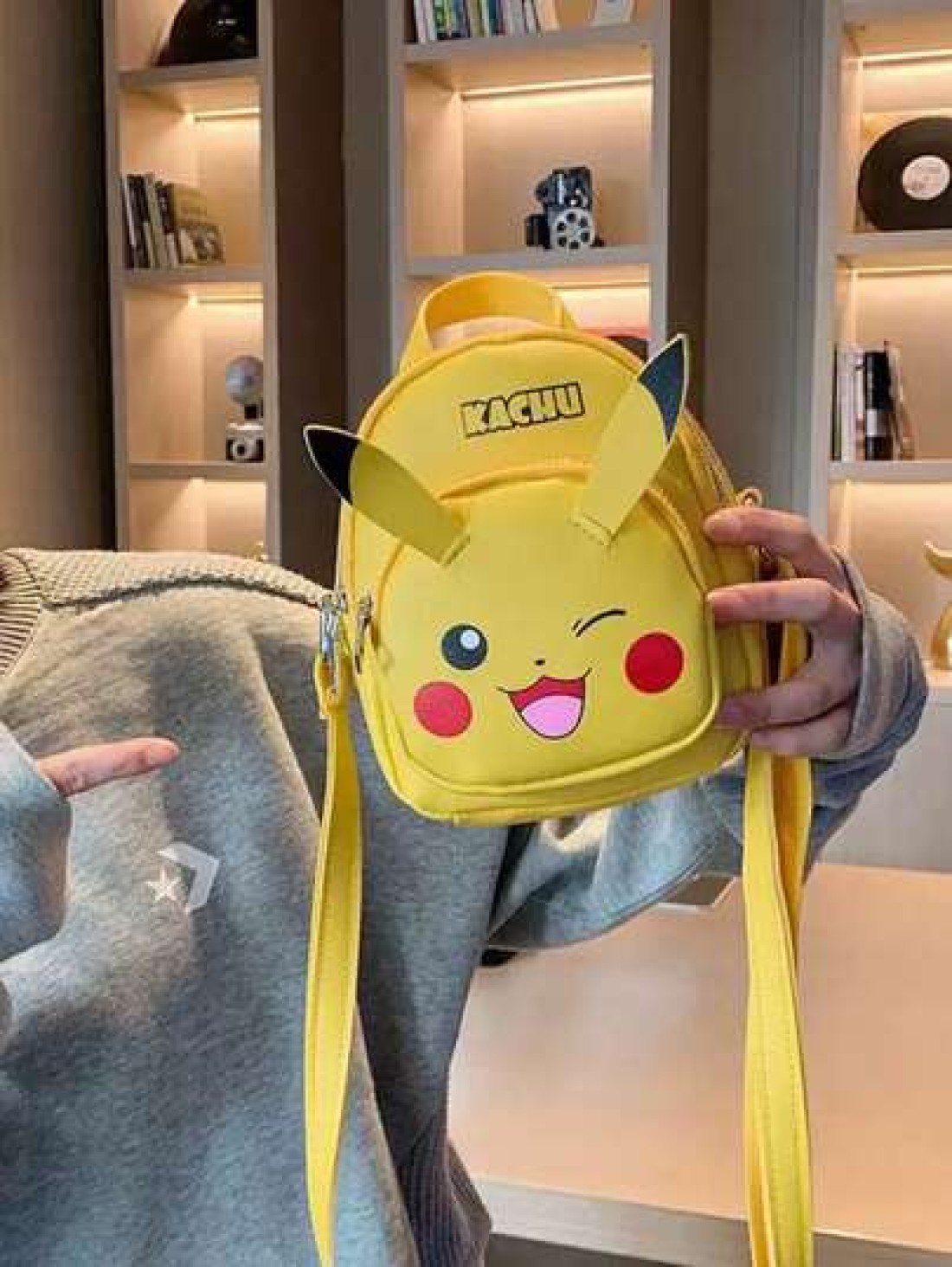 pokemon 1pc Pokemon Pikachu Cute Children s Backpack Crossbody Bag Fashionable Casual Accessory Suitable For Any Occasion Storage Bag Schoolbag Gift