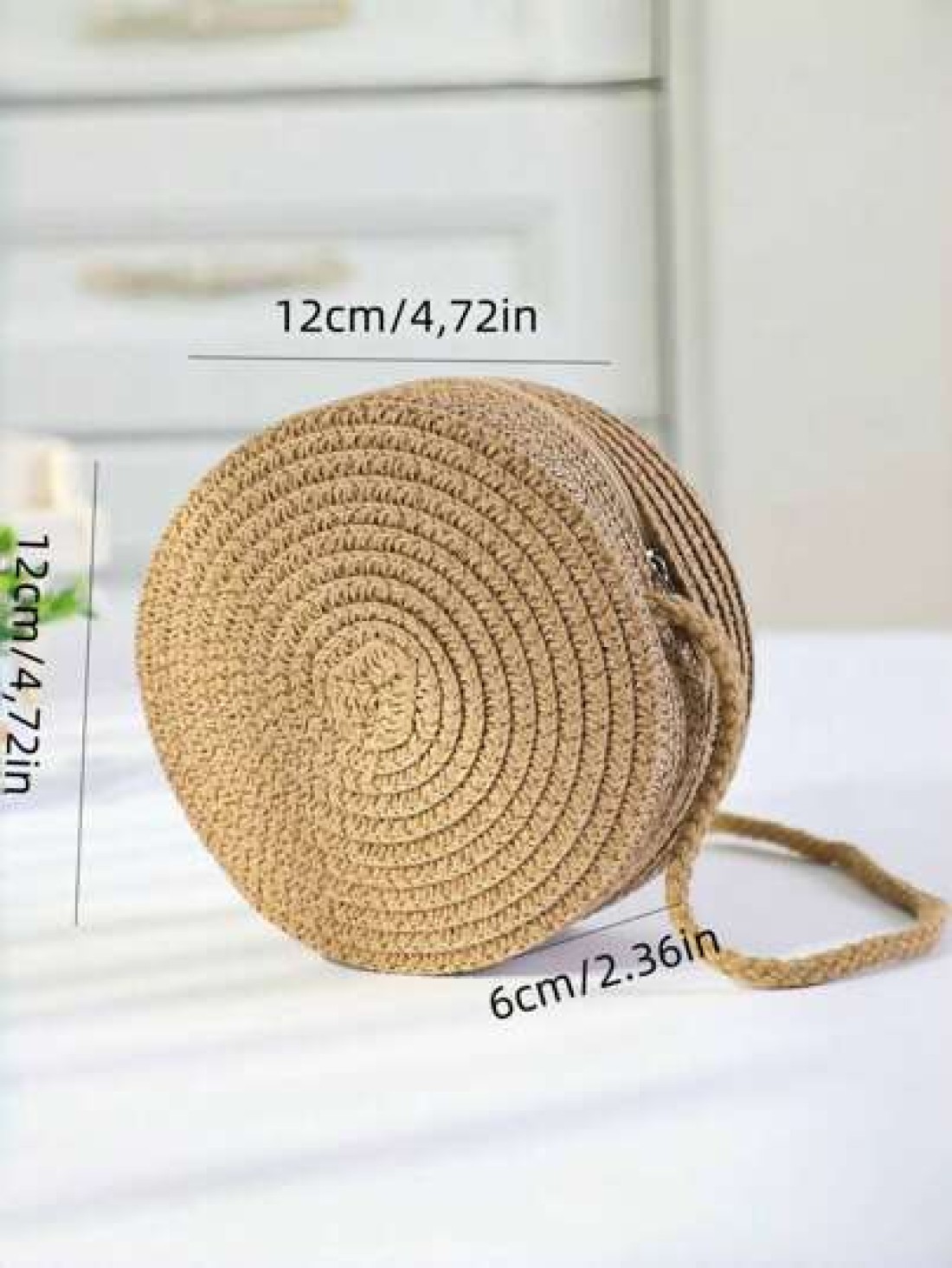 Kids Cute Decorative Round Shoulder Bag Adjustable Strap Crossbody Coin Pouch Suitable For Daily Use