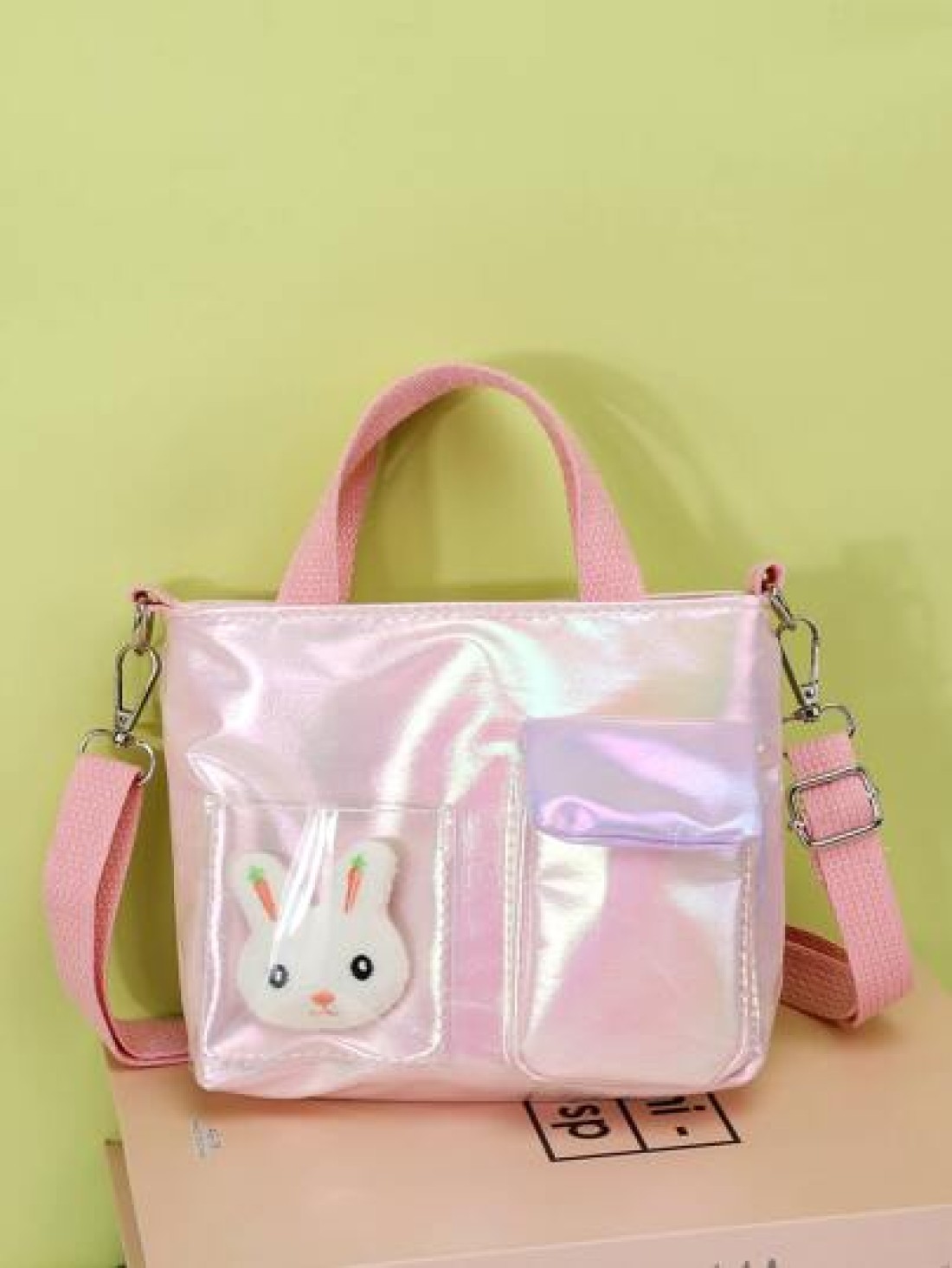Free Gift Little Rabbit Shoulder Bag Cartoon Girls Crossbody Handbag For Kids