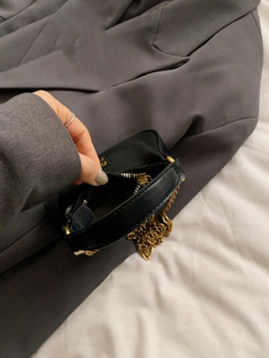 1pc Spring Summer New Fashion Minimalist Handbag Shoulder Bag Crossbody Bag Solid Color PU