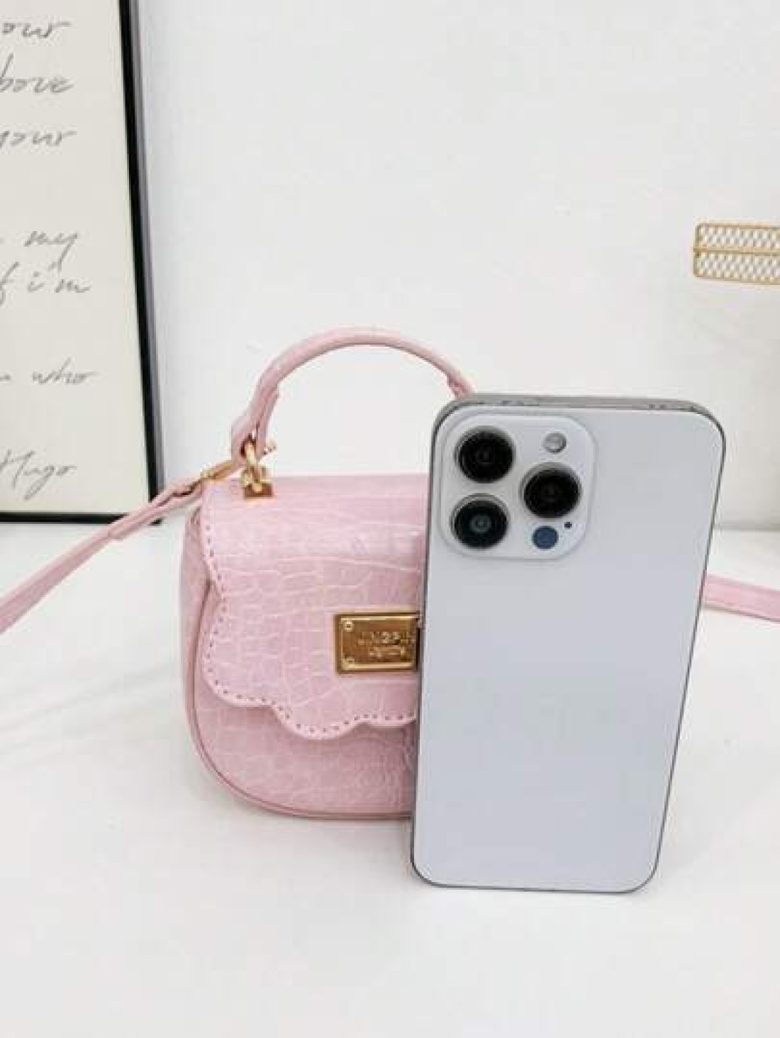 1pc New Fashionable Versatile High Quality Solid Color Handbag Lightweight Waterproof Shoulder Crossbody Bag For Commute Or Going Out
