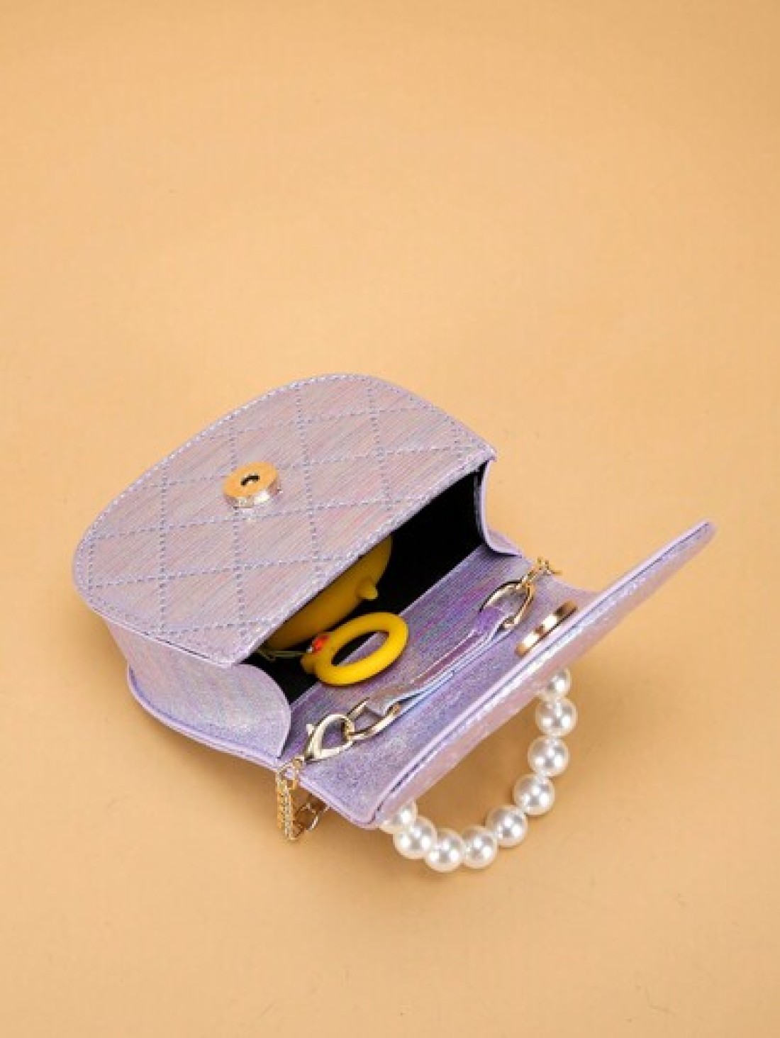 New PU Leather Children Princess Handbag Fashion Shaped Small Crossbody Bag Holiday Gift