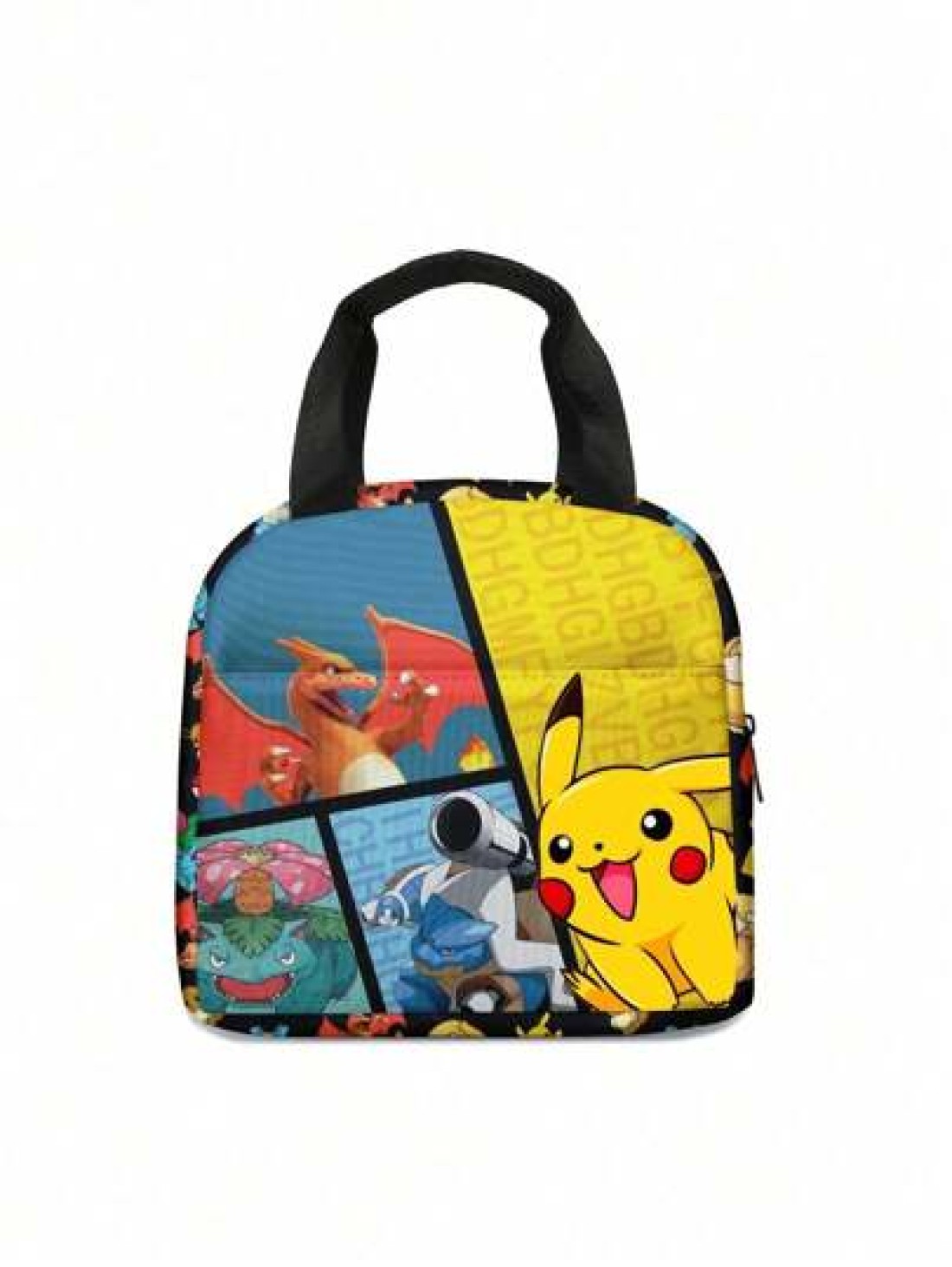 bandai 1PC Multipurpose Storage Bag 3D Printed Pet Cartoon Large Capacity Portable Lunch Bag With Work Insulation Belt And Meal Bag