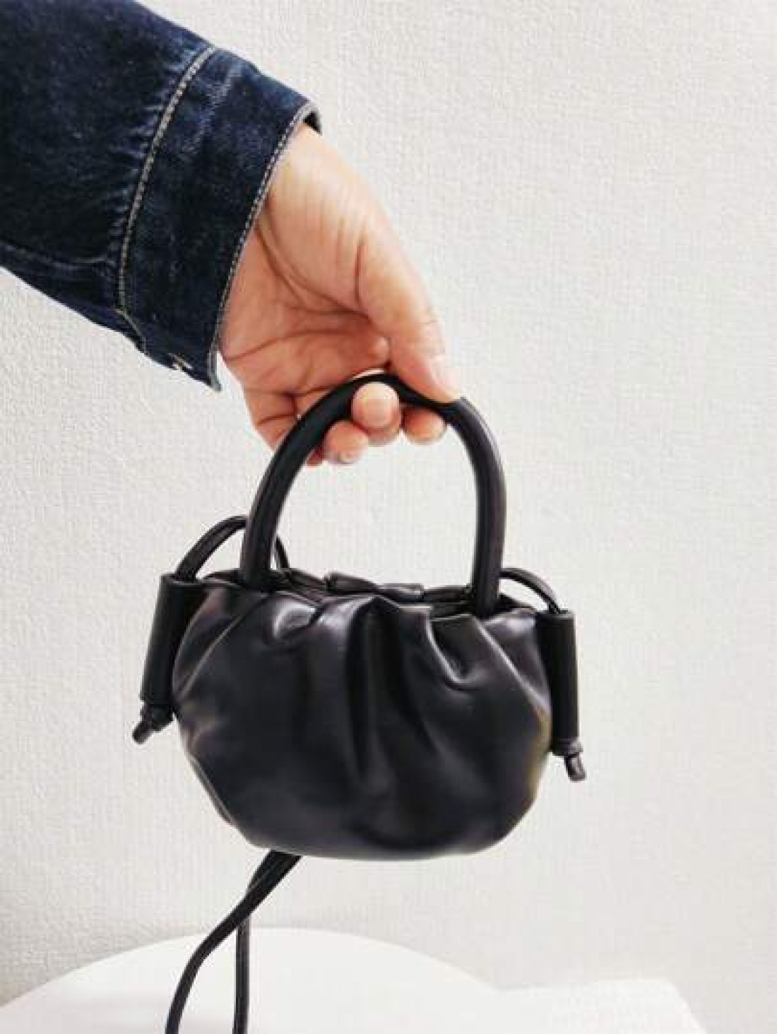 Girls Pleated Cloud Mini Messenger Bag Fashion Small Princess Handbag Gift For Girls Kids Coin Purse