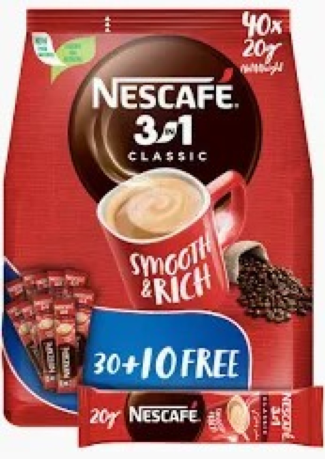 NESCAFE 3IN1 MYCUP 30X20GM
