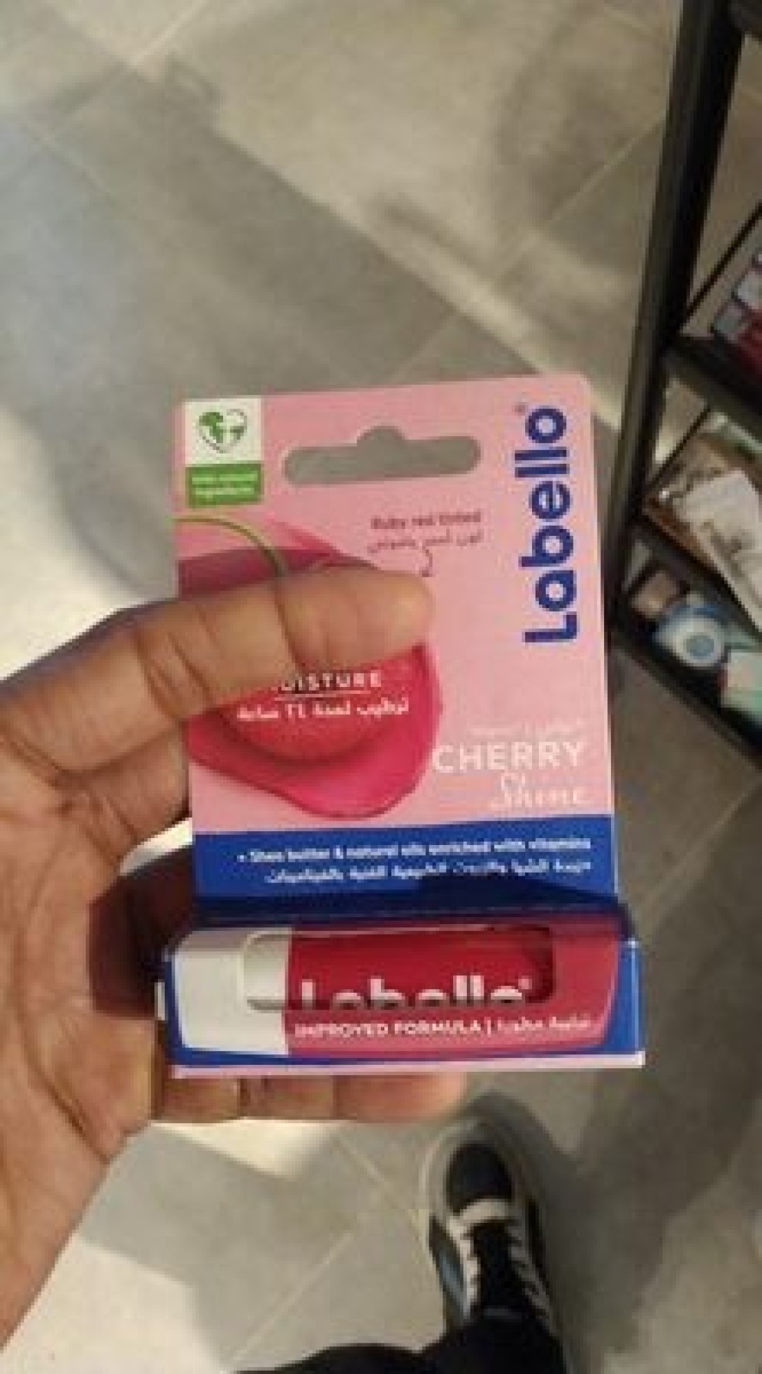 Labello Cherry Shine Lip Care Balm 4.8 gm