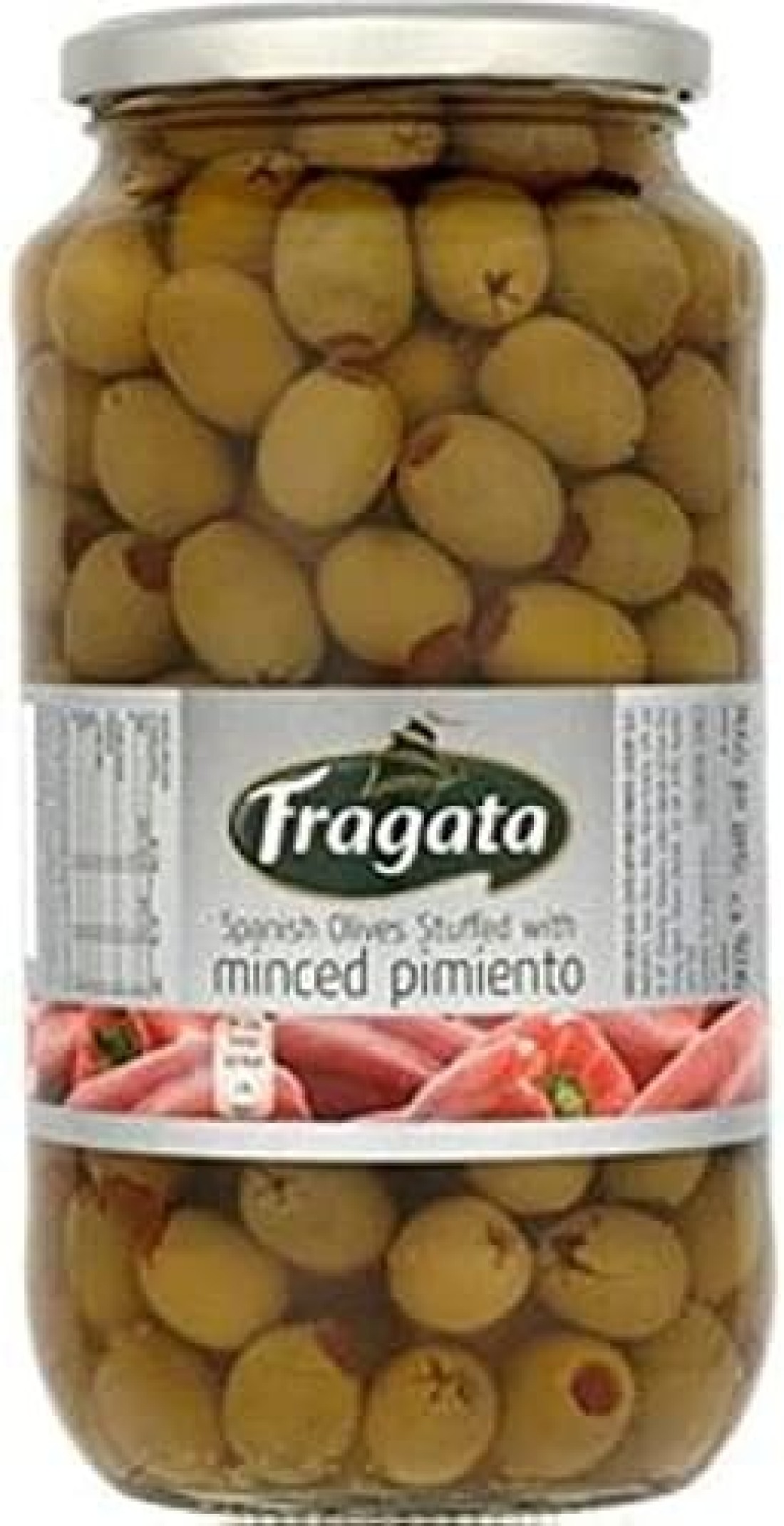FRAGATA STUFFED GREEN OLIVES BTLE 340GM
