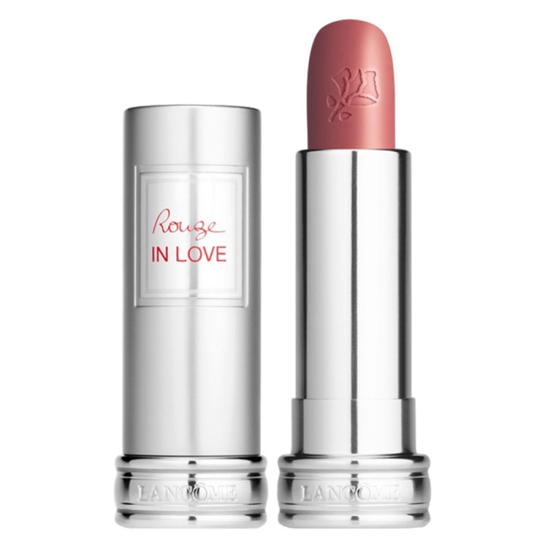 LANCOME ROUGE IN LOVE LIPSTICK 379N ROSE SULFUREUSE 3.4g