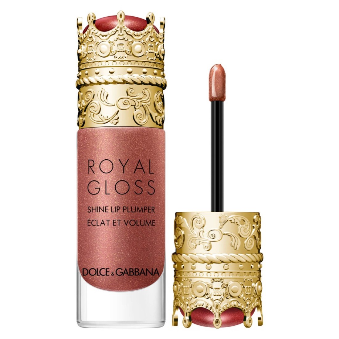 D&G Royal Gloss Shine Lip Plumper 2 Divine Nude 8.5ml